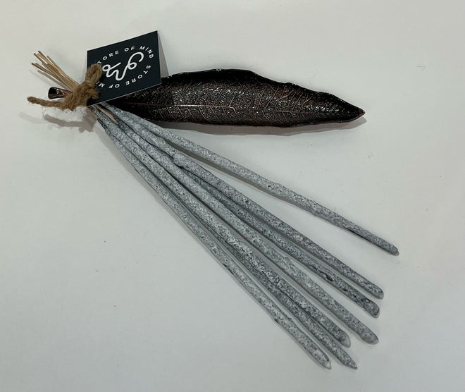 Quemador de incienso e incienso de copal