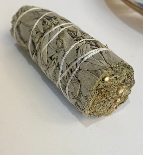 Salvia blanca natural